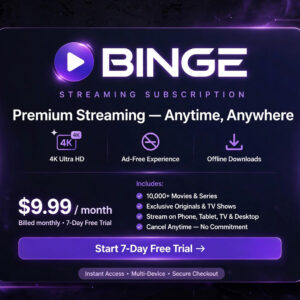 Binge 1 Month
