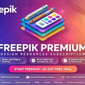 Freepik Premium 1 Month