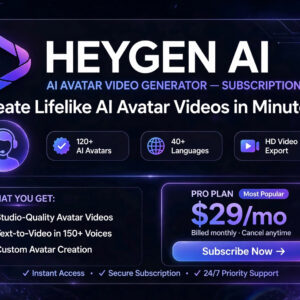 HeyGen AI 1 Month