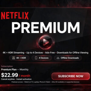 Netflix + Prime Combo 1 Month