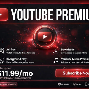 YouTube Premium 3 Months